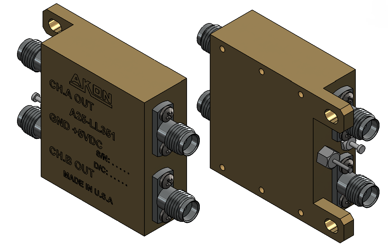 Dual Noise Amplifier 3.5 - 5.5 GHz